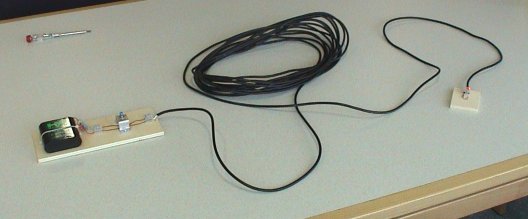 Sender, Kabel und Empfänger