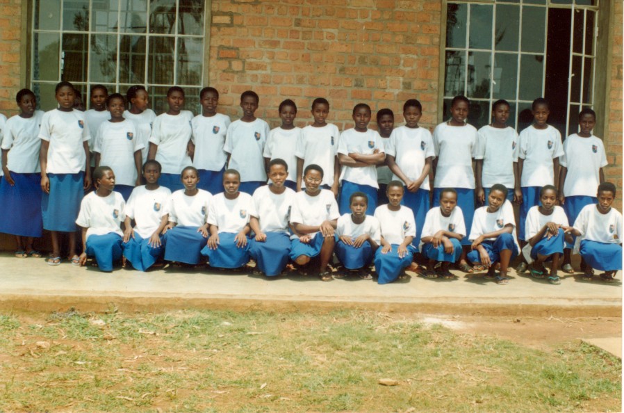 ruandische Schülerinnen