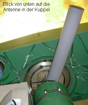 Antenne in der Kuppel